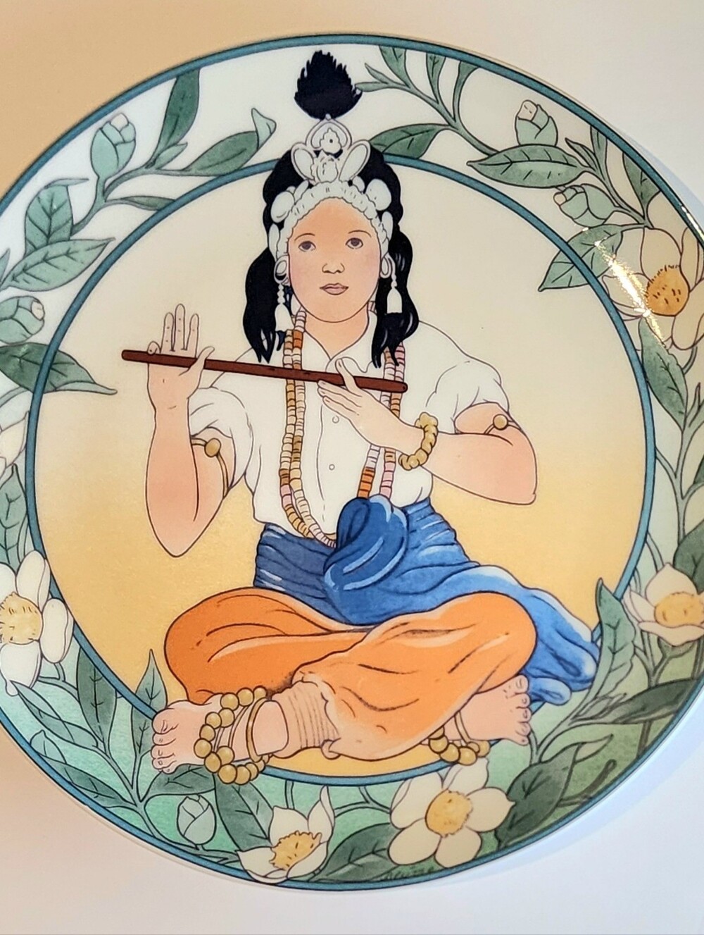 Vntg Villeroy Boch HEIMRICH UNICEF NEPAL NUMBER 12
